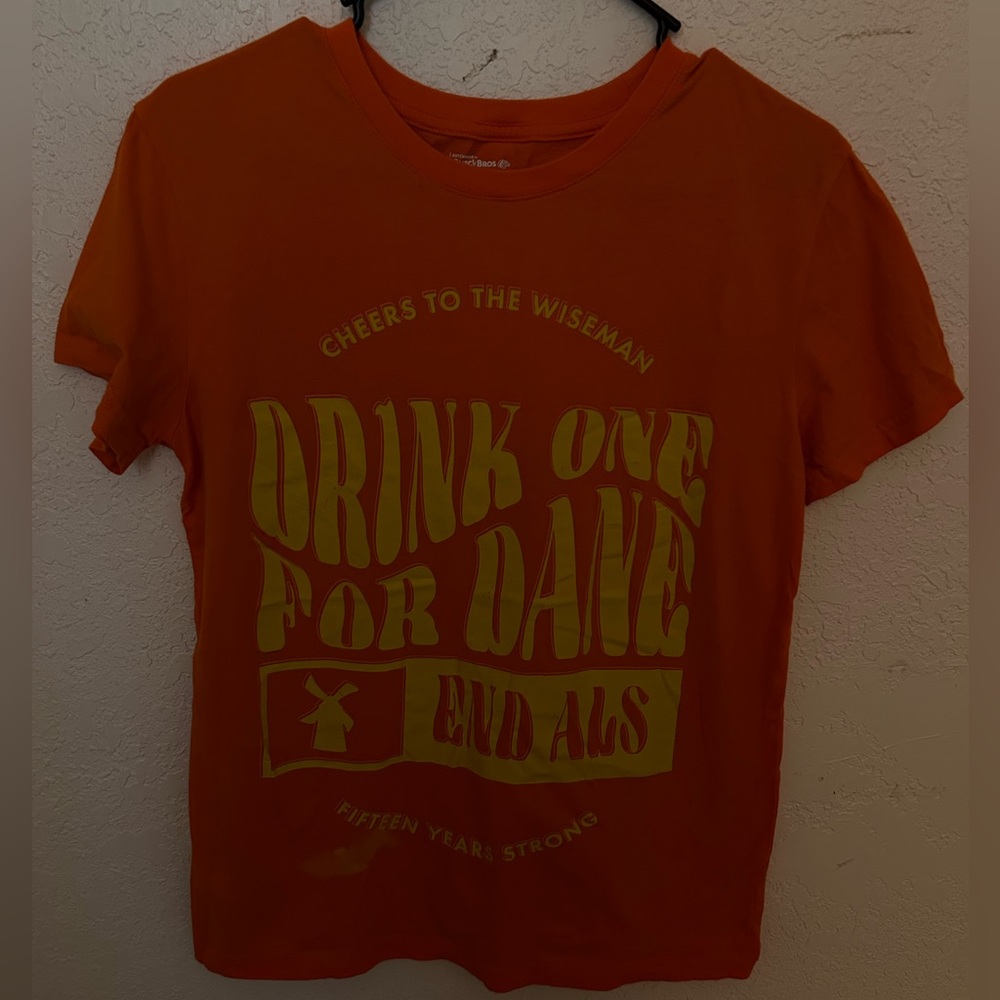 Dutch bros orange drink one for Dane t shirt